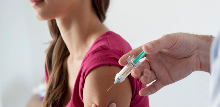 woman cervical cancer vaccine